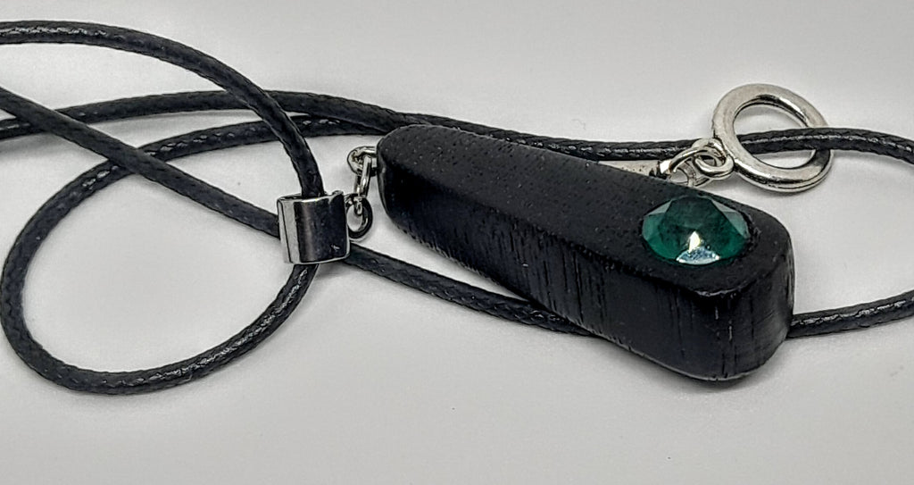 Handmade Bog Oak Pendant Necklace | Ancient Irish Wood Jewellery